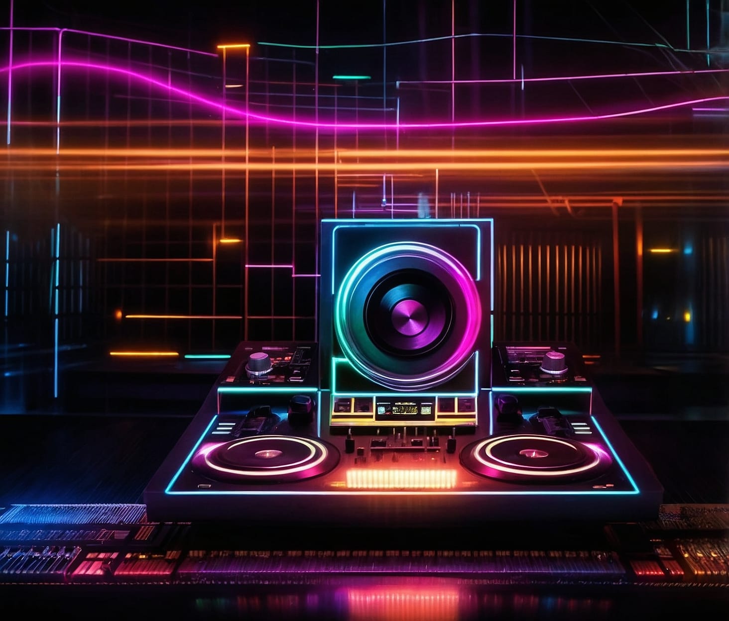 Pasión por la música electrónica.